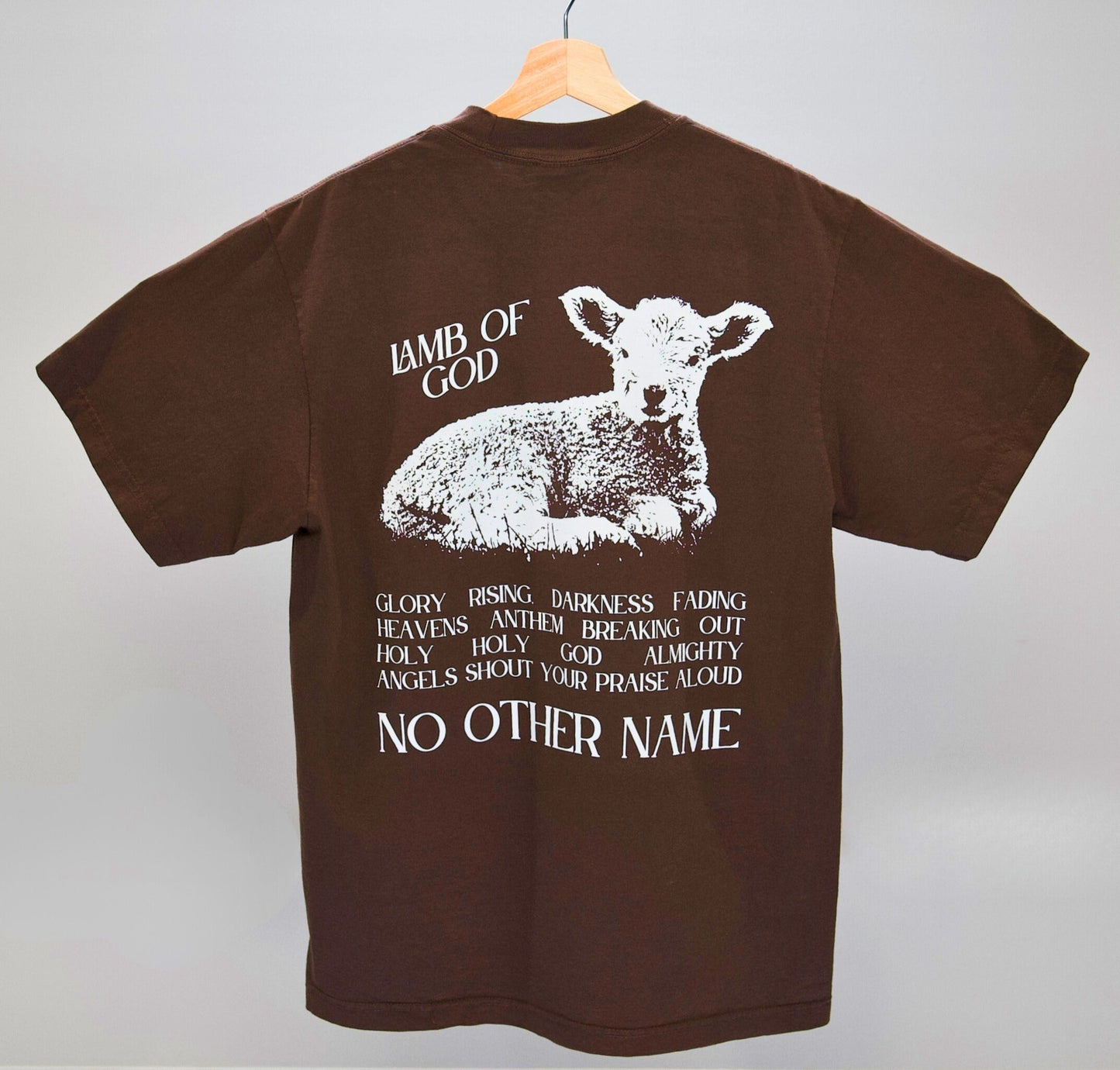 No Other Name Tee Brown