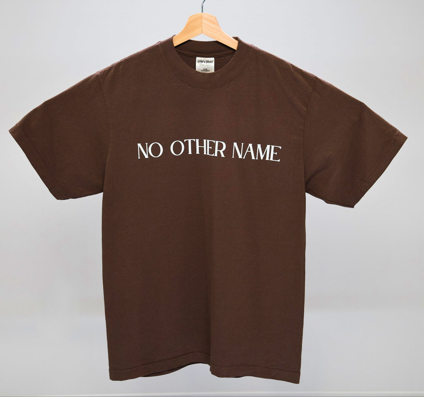 No Other Name Tee Brown