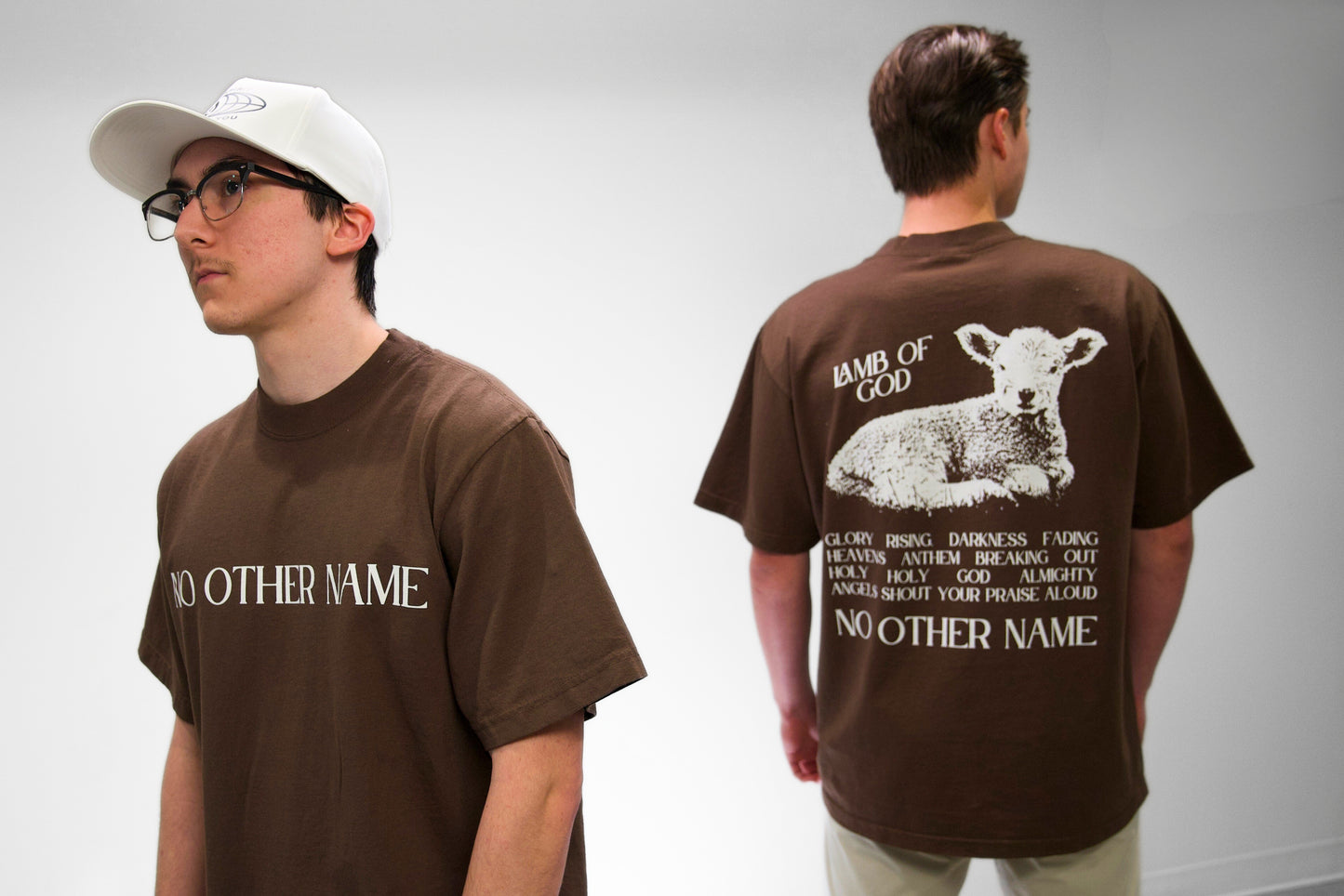 No Other Name Tee Brown