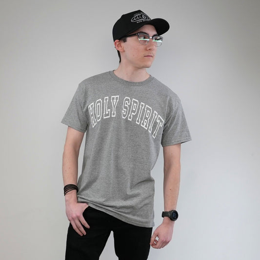 Holy Spirit Arch Tee Grey