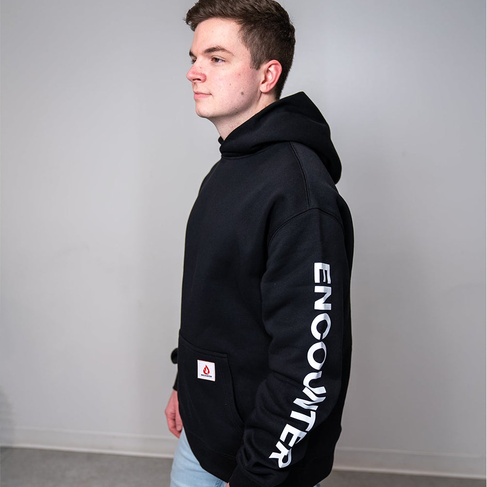 Encounter Everyday Hoodie | Premium AS Colour Fleece Hoodie - Black