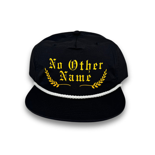 No Other Name Wreath Hat - Black