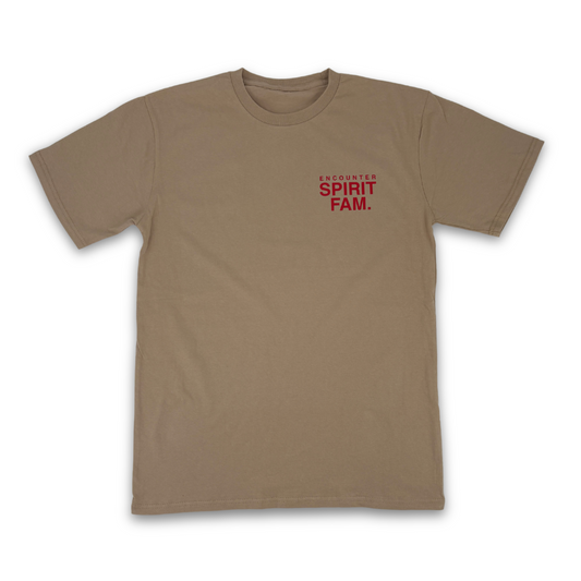 Encounter Spirit Fam Tee - Beige