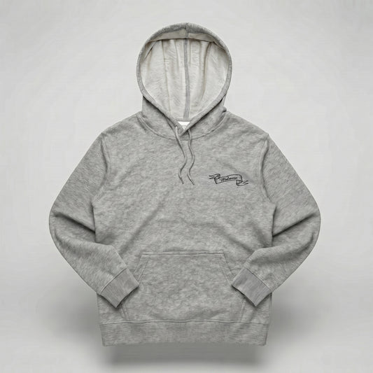 Welcome Holy Spirit Banner Hoodie - Heather Grey