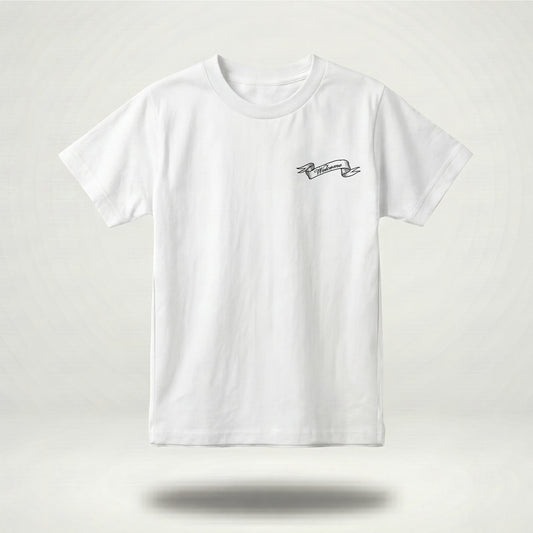 Welcome Holy Spirit Banner Tee - White