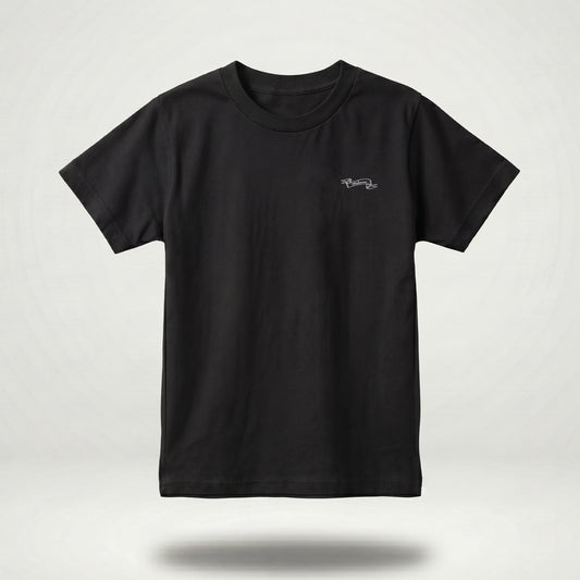 Welcome Holy Spirit Banner Tee - Black