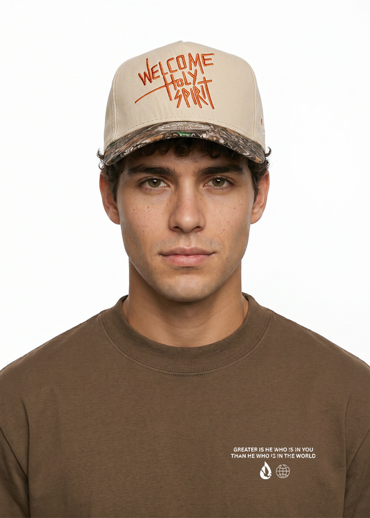 Welcome Holy Spirit - Cream / Camo